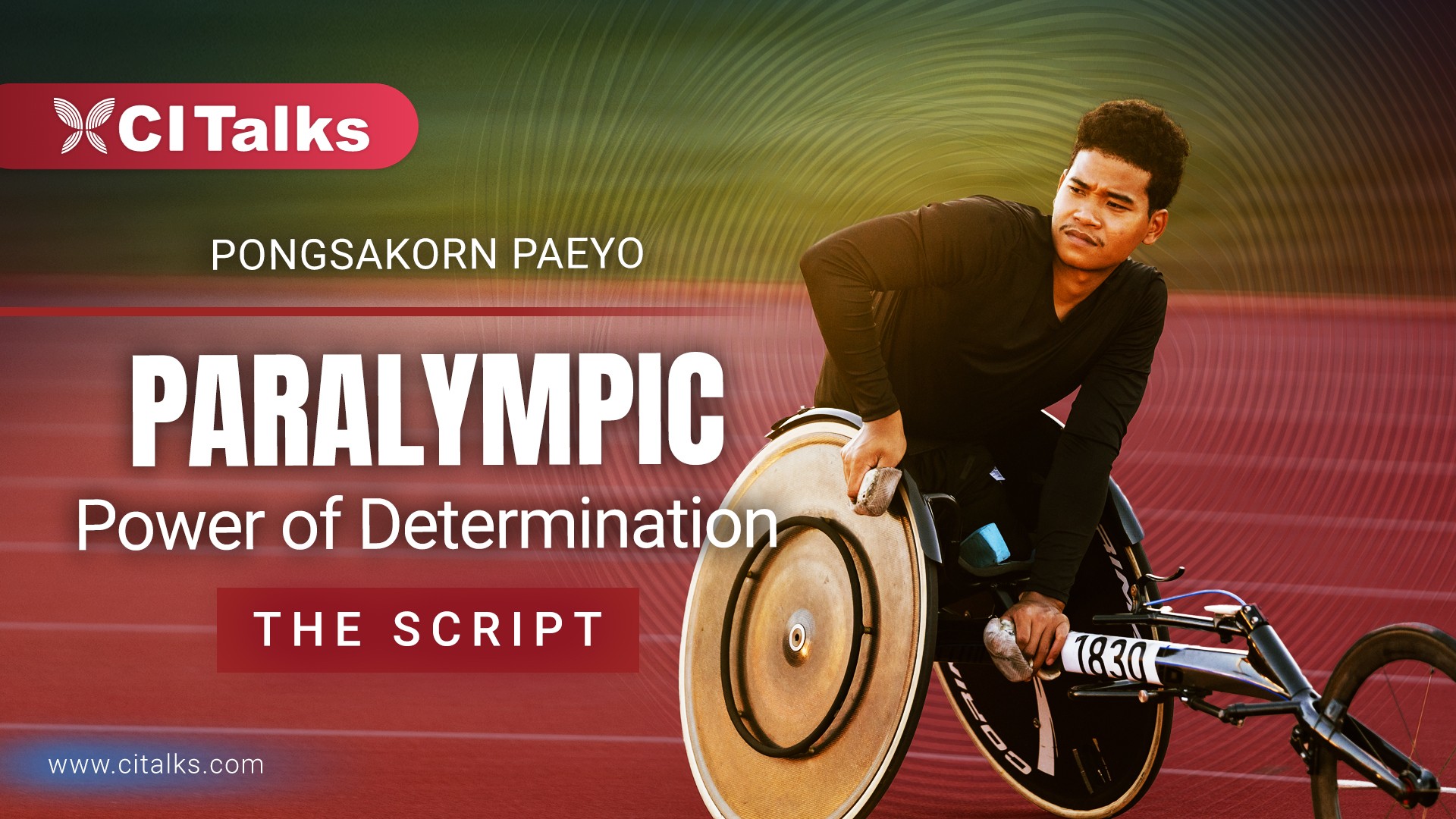 Paralympic Power of Determination Script