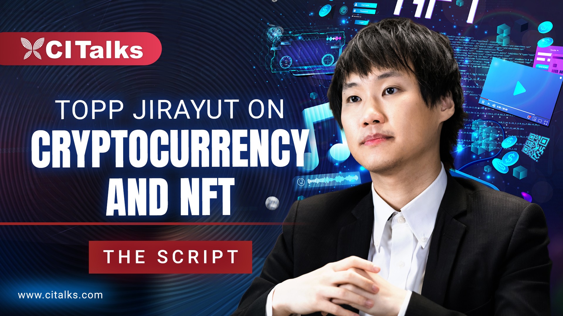 Topp Jirayut on Cryptocurrency and NFT Script