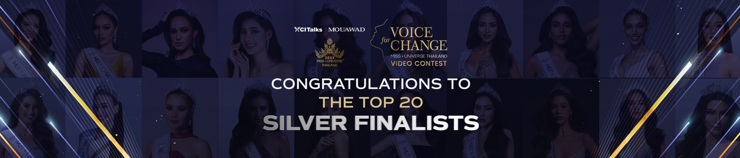 Mouawad & CI Talks Voice for Change MUT-23 - Announcing Top 20 Silver Finalists | CI Talks
